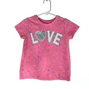 Garanimals Pink Love Graphic Tee